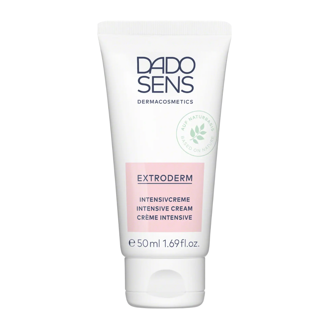 DADO SENS EXTRODERM Intensivcreme 50 ml – parfümfreie Intensivpflege für extrem trockene und gereizte Haut, für Kinder geeignet