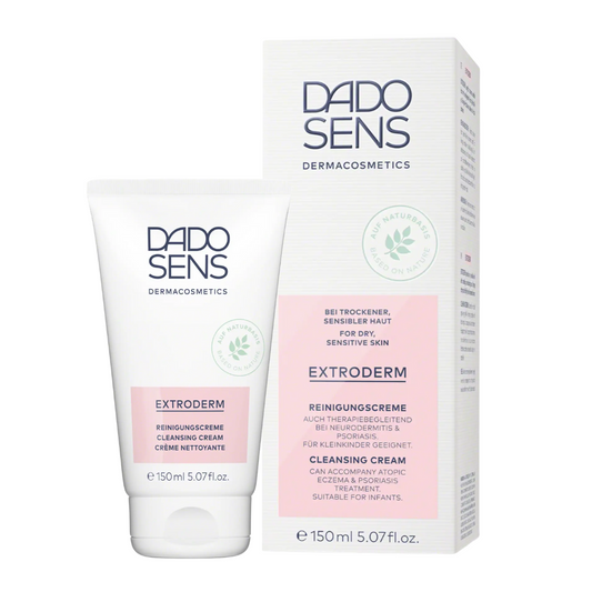 DADO SENS EXTRODERM Reinigungscreme 150 ml – Reinigungscreme mit Umverpackung, geeignet bei Neurodermitis und Psoriasis