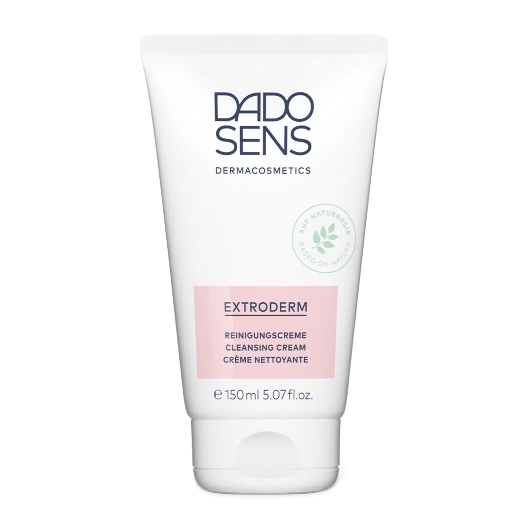 DADO SENS EXTRODERM Reinigungscreme 150 ml – dermatologische Reinigung für sehr empfindliche Haut, ohne Duftstoffe
