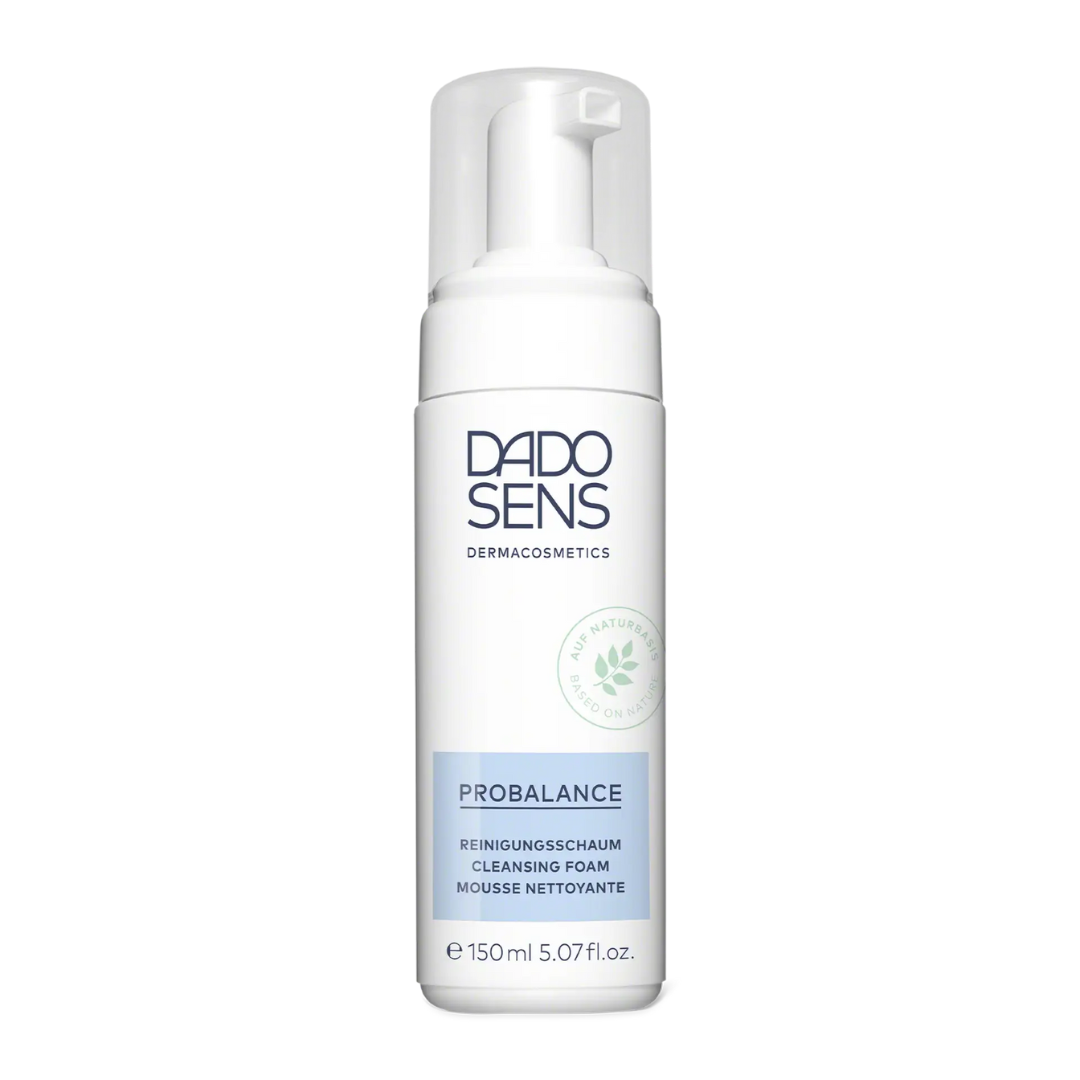 DADO SENS PROBALANCE Reinigungsschaum 150 ml – milder Reinigungsschaum im weißen Pumpspender für allergieanfällige Haut