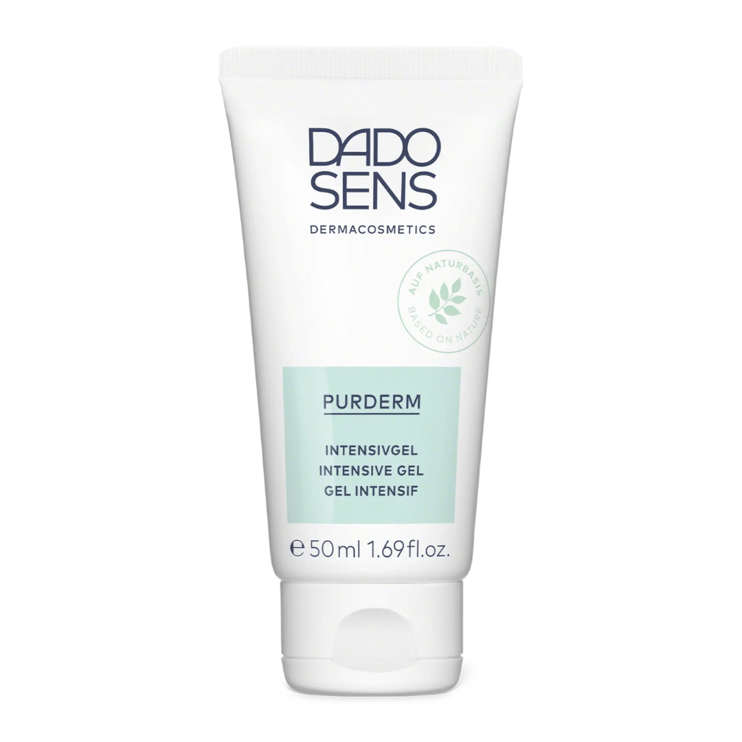 DADO SENS PURDERM Intensivgel 50 ml – klärendes Gesichtsgel bei unreiner, empfindlicher Haut