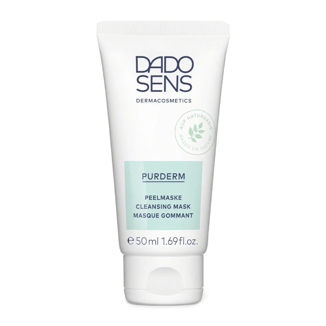DADO SENS PURDERM Peelmaske 50 ml – klärende Gesichtsmaske zur Unterstützung bei unreiner und empfindlicher Haut