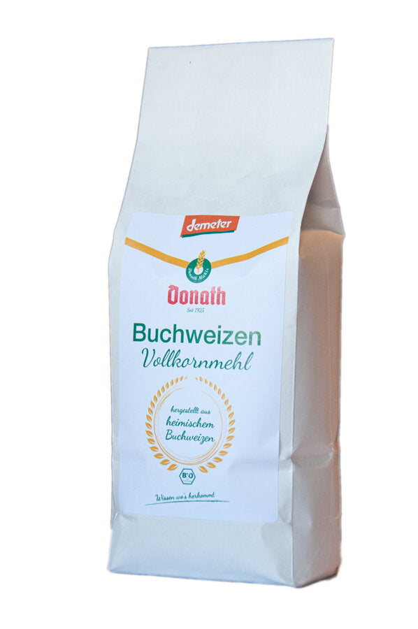 Demeter Buchweizen-Vollkornmehl Bio 500g Donath Mühle