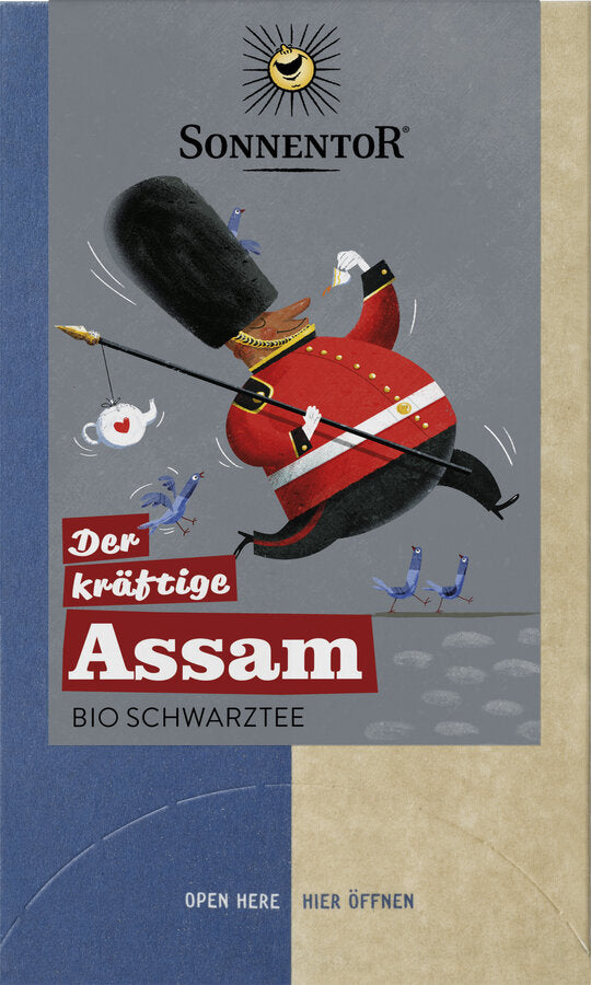 Der kräftige Assam Tee Bio 30,6g Sonnentor