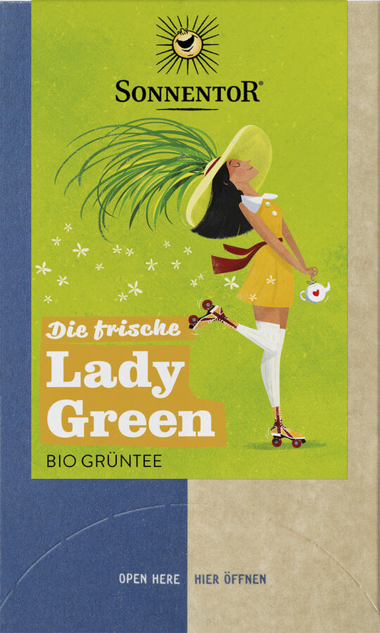 Die frische Lady Green Tee Bio 21,6g Sonnentor