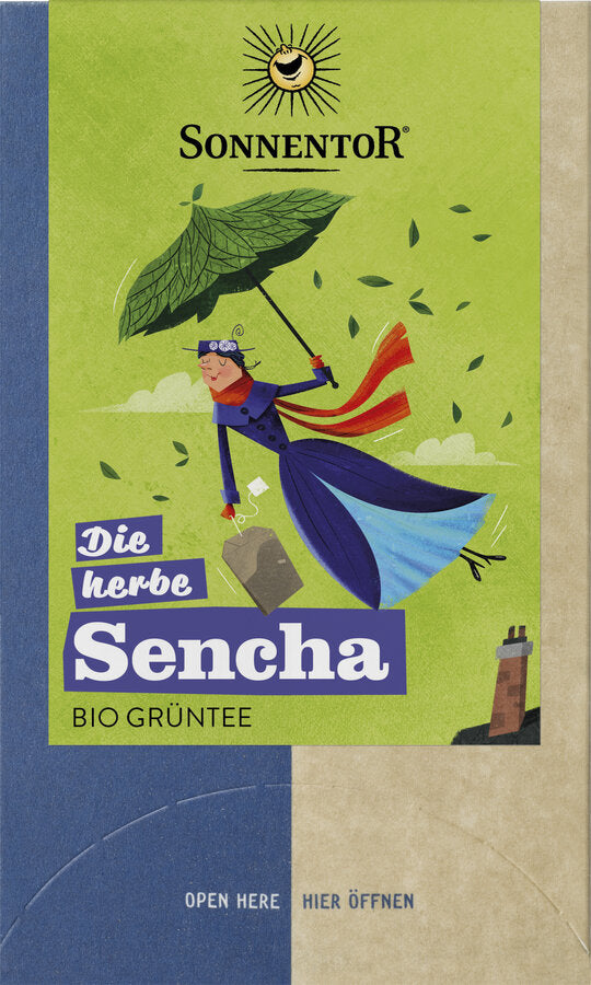 Die herbe Sencha Tee Bio 21,6g Sonnentor