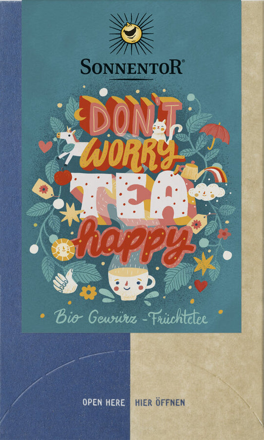 Don't worry, TEA happy Tee Bio 27g Sonnentor