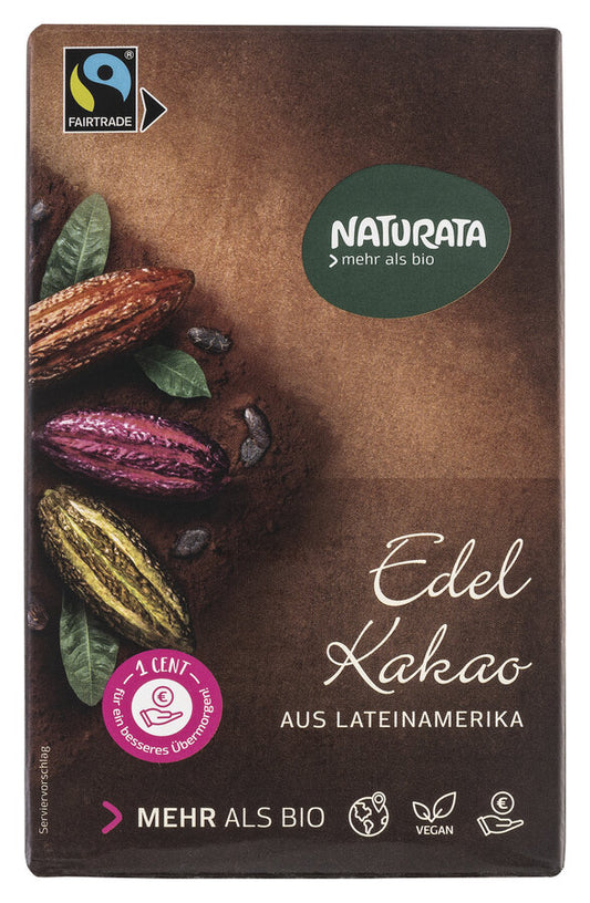 Naturata Edelkakao aus Lateinamerika, 125g