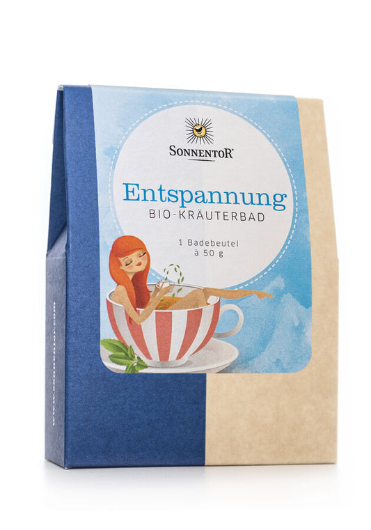 Entspannung Kräuterbad Bio 50g Sonnentor