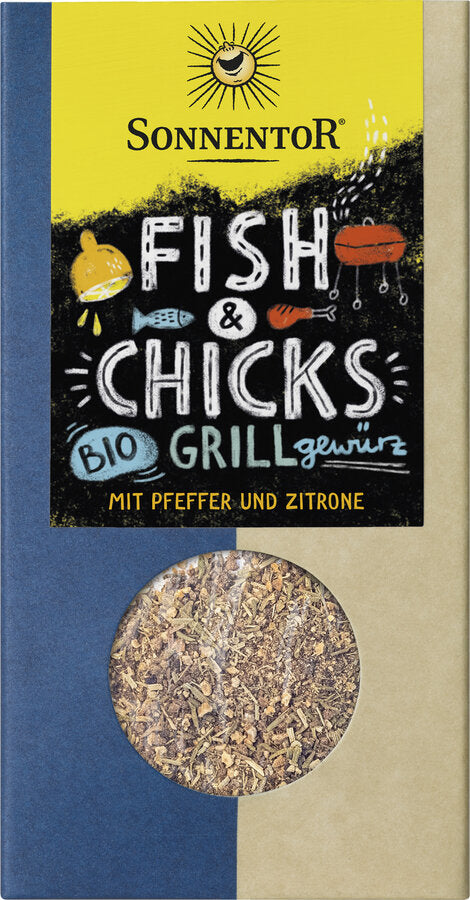Fish & Chicks Grillgewürz Bio 55g Sonnentor