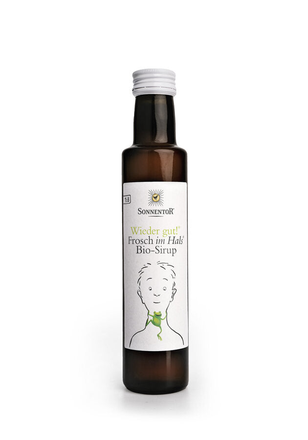 Frosch im Hals® Sirup Bio 250ml Sonnentor