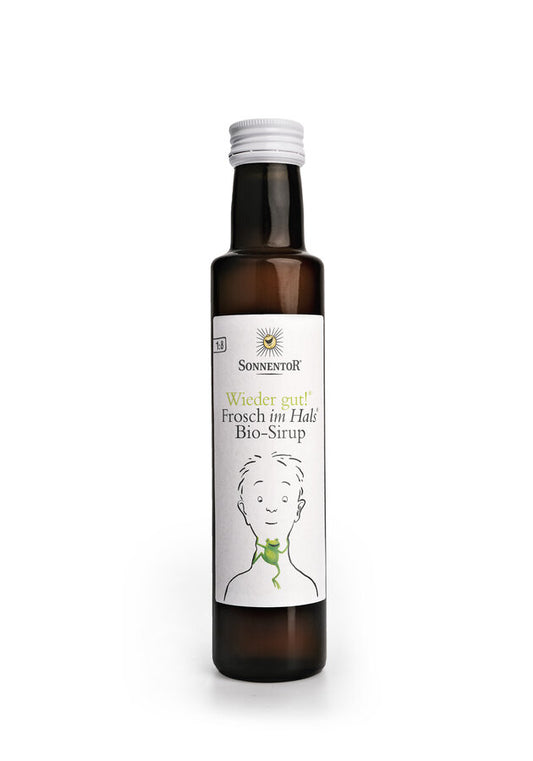 Frosch im Hals® Sirup Bio 250ml Sonnentor