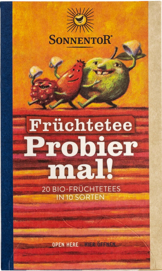 Früchtetee Probier mal! Bio Probier-Set 47g Sonnentor