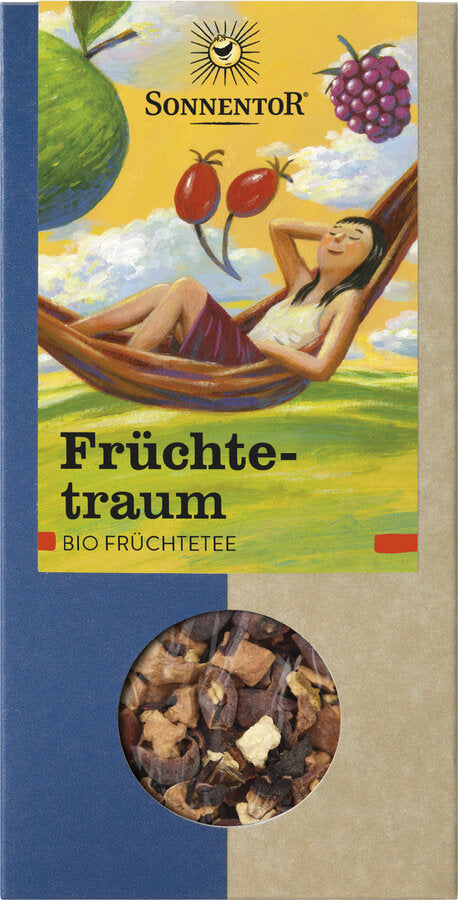 Früchtetraum Tee lose Bio 100g Sonnentor