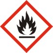 Gefahrenstoffsymbol H226 Flüssigkeit und Dampf entzündbar