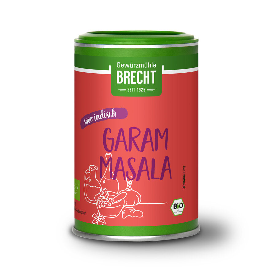 Garam masala Bio Gewürzmischung 60g Brecht