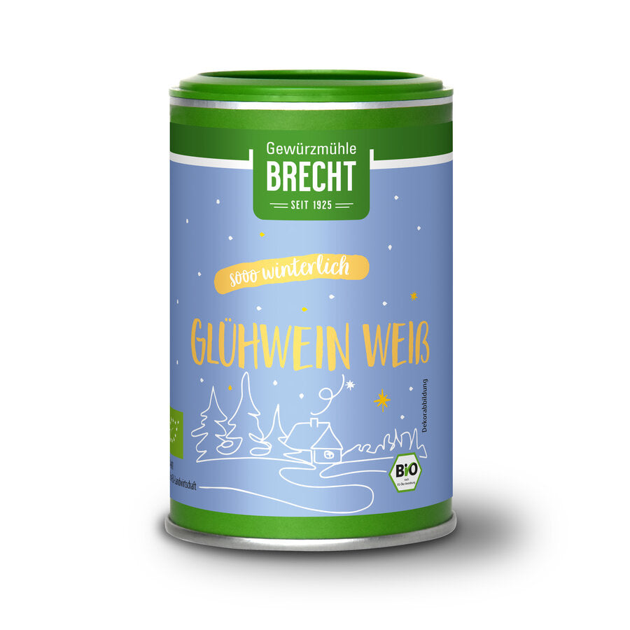 Glühwein weiß Bio Gewürzmischung 50g Gewürzmühle Brecht