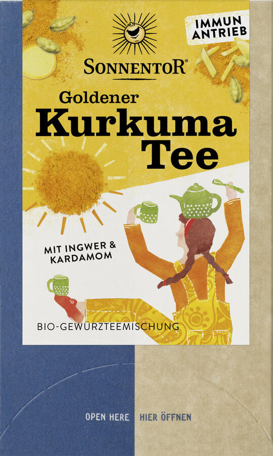 Goldener Kurkuma Tee Bio 36g Sonnentor