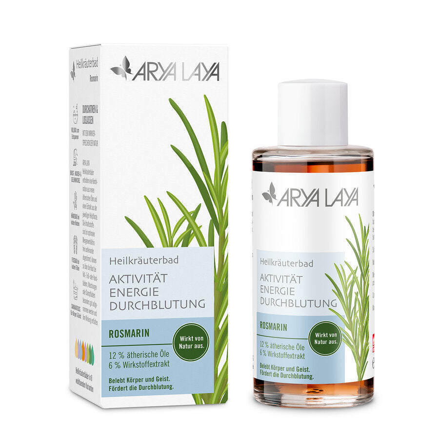 Heilkräuterbad Rosmarin Durchblutung 100ml ARYA LAYA