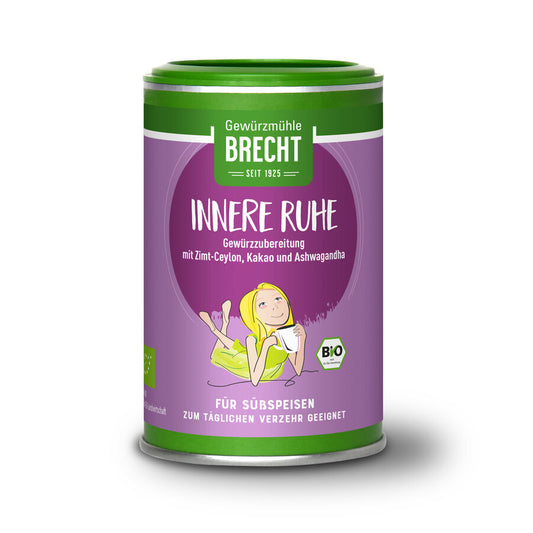 Innere Ruhe Bio Gewürzmischung 55g Gewürzmühle Brecht