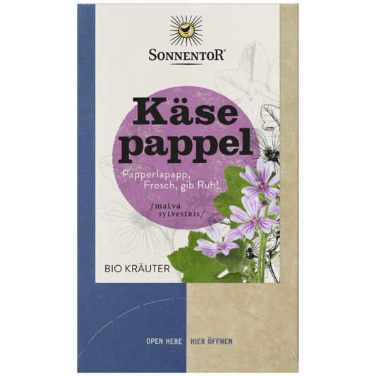 Sonnentor Käsepappel Bio-Kräutertee im Beutel – getrocknete Malvenblätter für aromatischen Tee