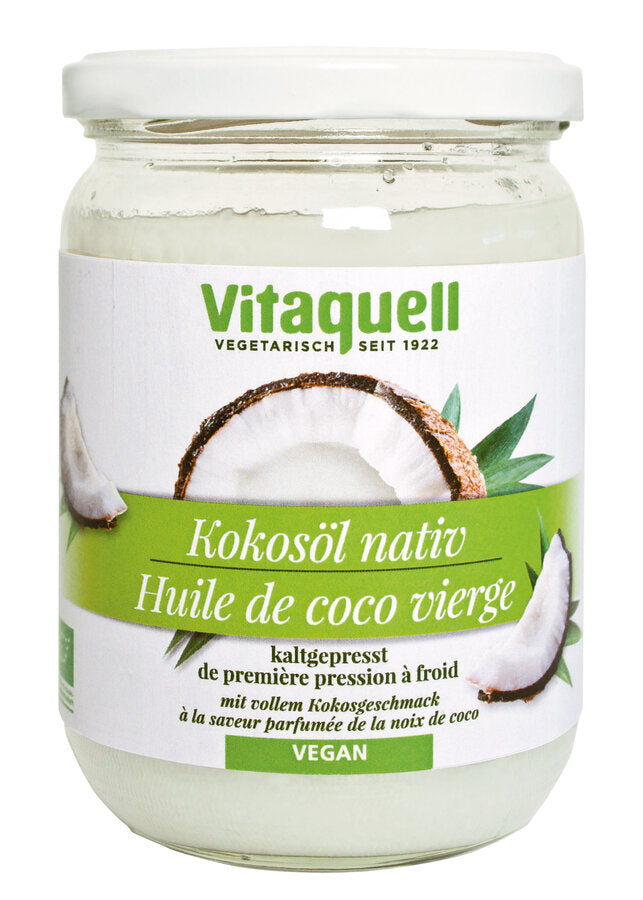 Vitaquell Bio Kokosöl nativ, 430ml