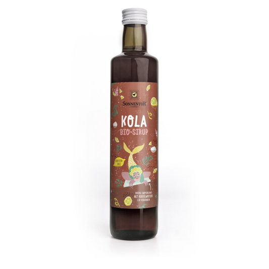 Sonnentor Kola Bio-Sirup – koffeinfreier Kräutersirup mit Cola-Geschmack zum Mixen von Getränken