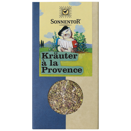 Sonnentor Kräuter à la Provence Bio – klassische französische Kräutermischung zum Verfeinern von Gerichten