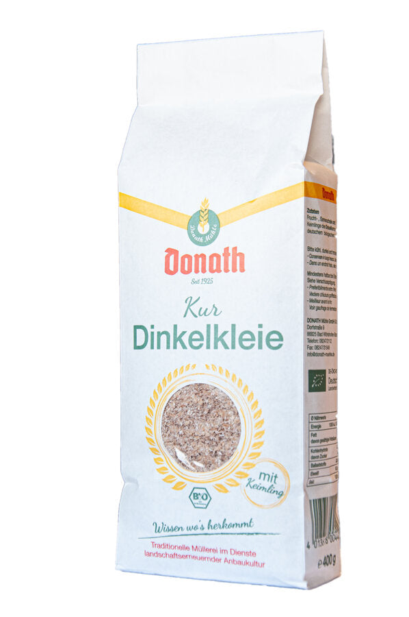 Kur-Dinkelkleie Bio 400g Donath Mühle
