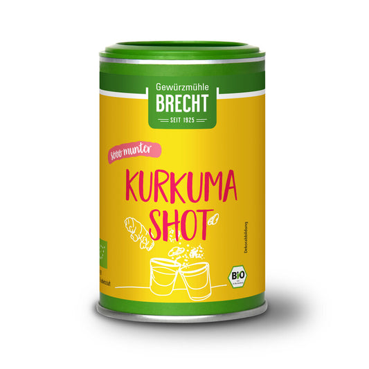 Kurkuma Shot Gewürzmischung Bio 80g Brecht