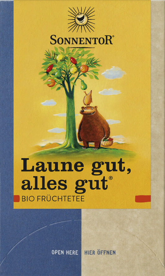 Laune gut, alles gut® Früchtetee Bio 45g Sonnentor