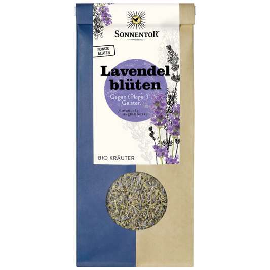 Sonnentor Lavendelblüten lose Bio-Kräuter in Aromaschutzpackung