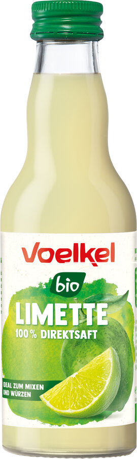 Bio Limettensaft Direktsaft 0,2l Voelkel