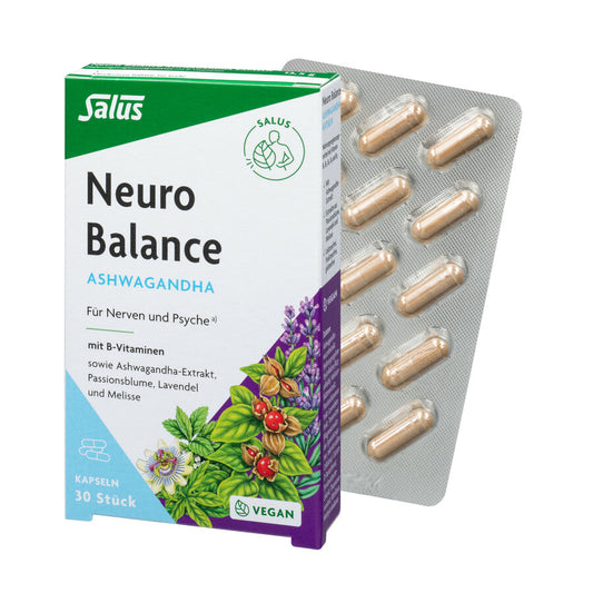 Neuro Balance Ashwagandha Kapseln 30 Stk, 13,5g Salus