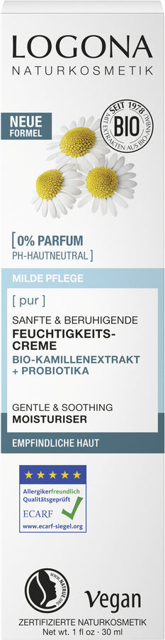 PUR Feuchtigkeitscreme Kamille 30ml LOGONA