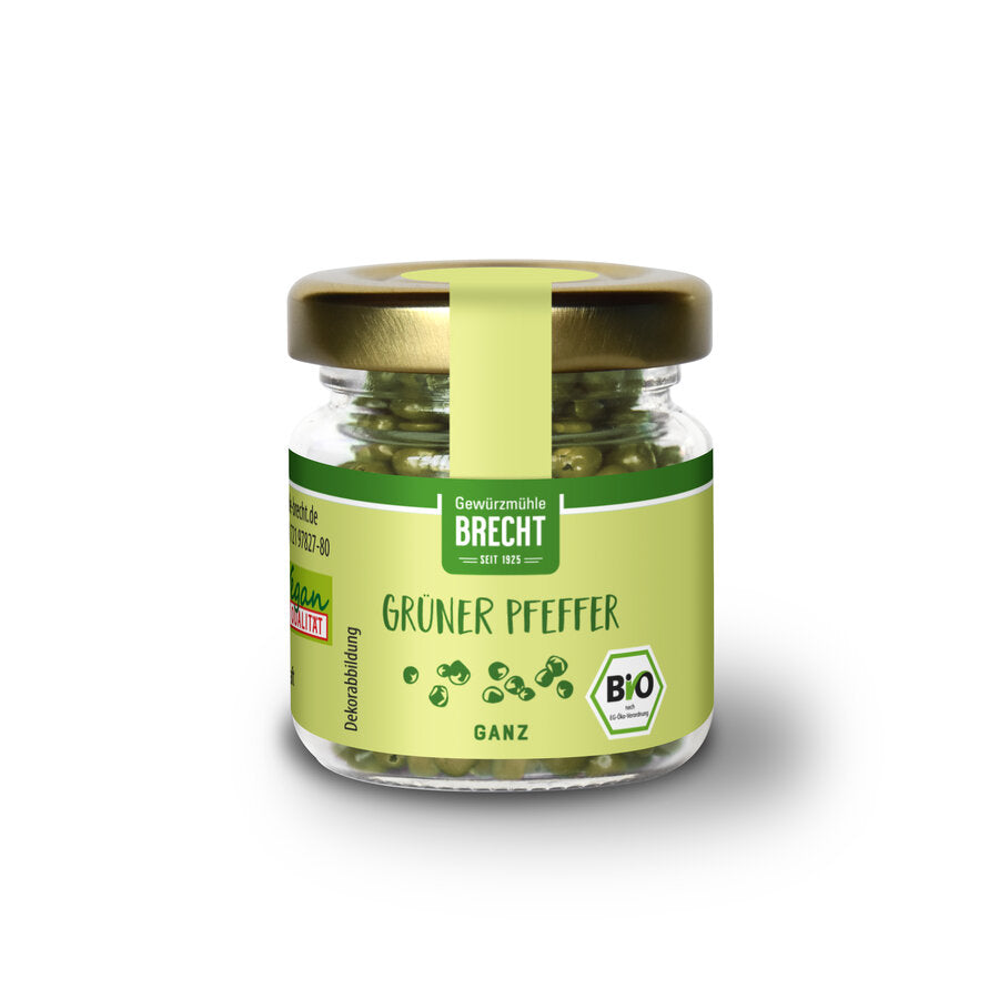 Pfeffer grün ganz Bio 10g Brecht