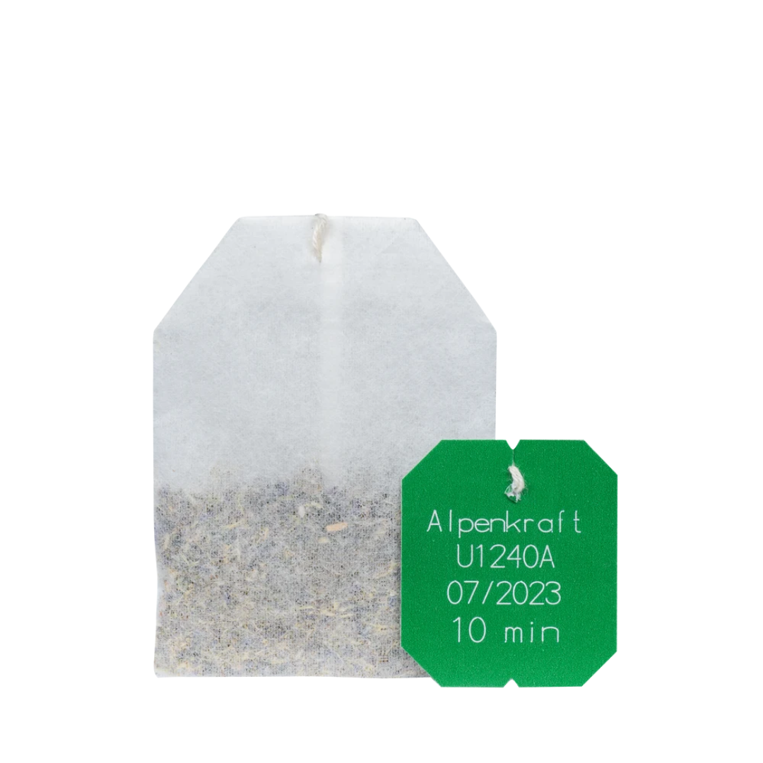 Salus Alpenkraft Husten- und Bronchial Kräutertee – einzelner Bio-Teebeutel für wohltuenden Arzneitee