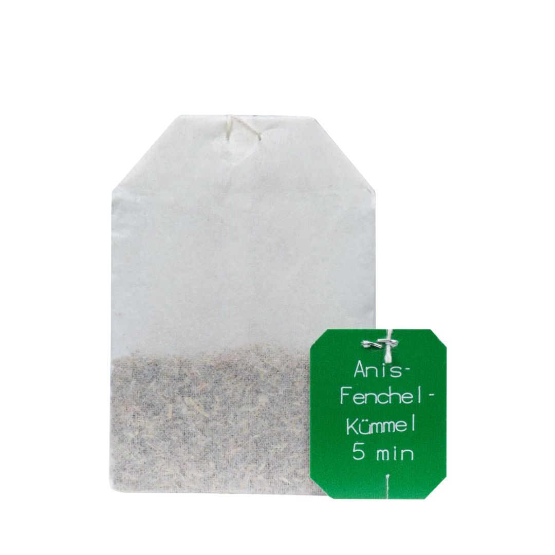Salus Anis-Fenchel-Kümmel Tee – einzelner Bio-Teebeutel mit mild würziger Kräutermischung, 40er Packung