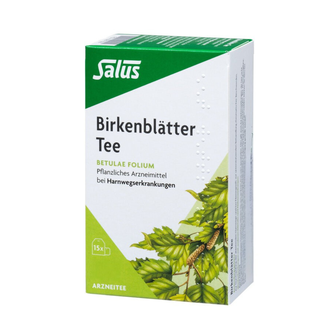 Salus Birkenblätter Tee 15 Filterbeutel – pflanzliches Arzneimittel bei Harnwegserkrankungen