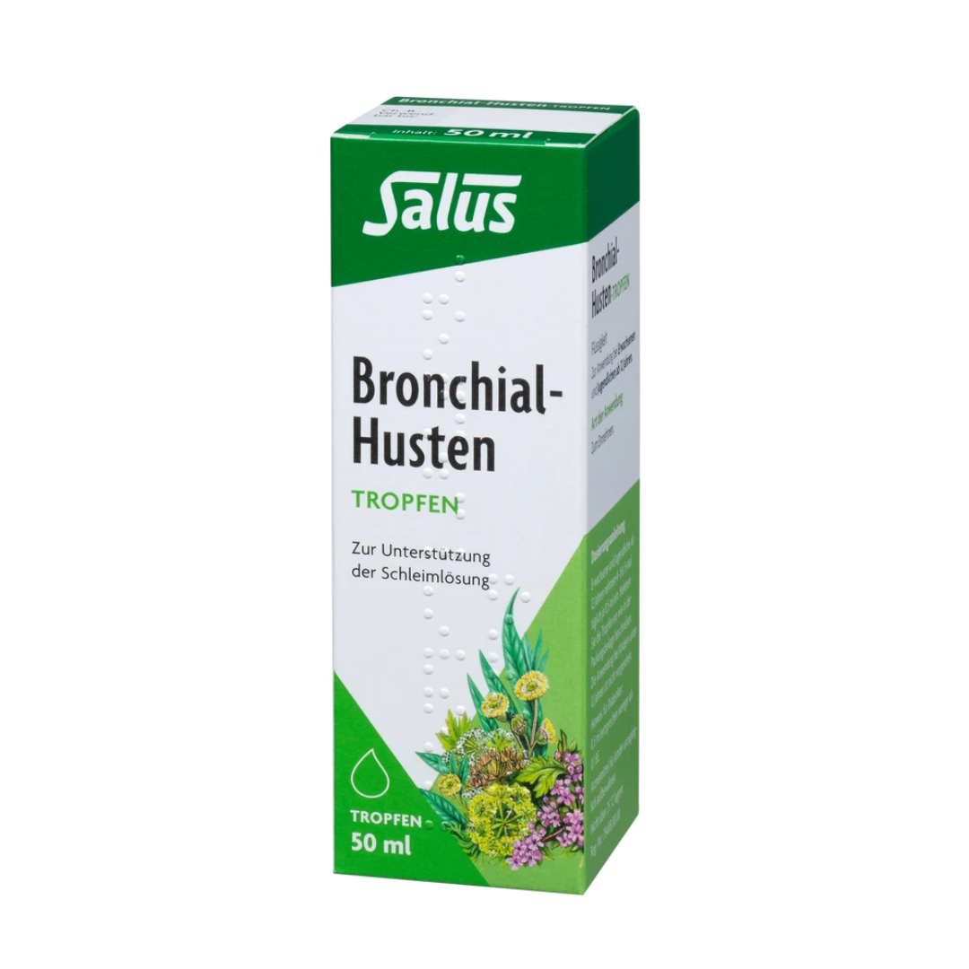 Salus Bronchial-Husten Tropfen 50 ml – pflanzliche Tropfen zur Unterstützung der Schleimlösung