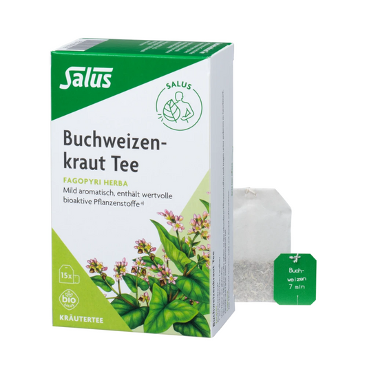 Salus Buchweizenkraut Tee Bio-Kräutertee – Packung mit Filterbeutel für mild aromatischen Kräutertee