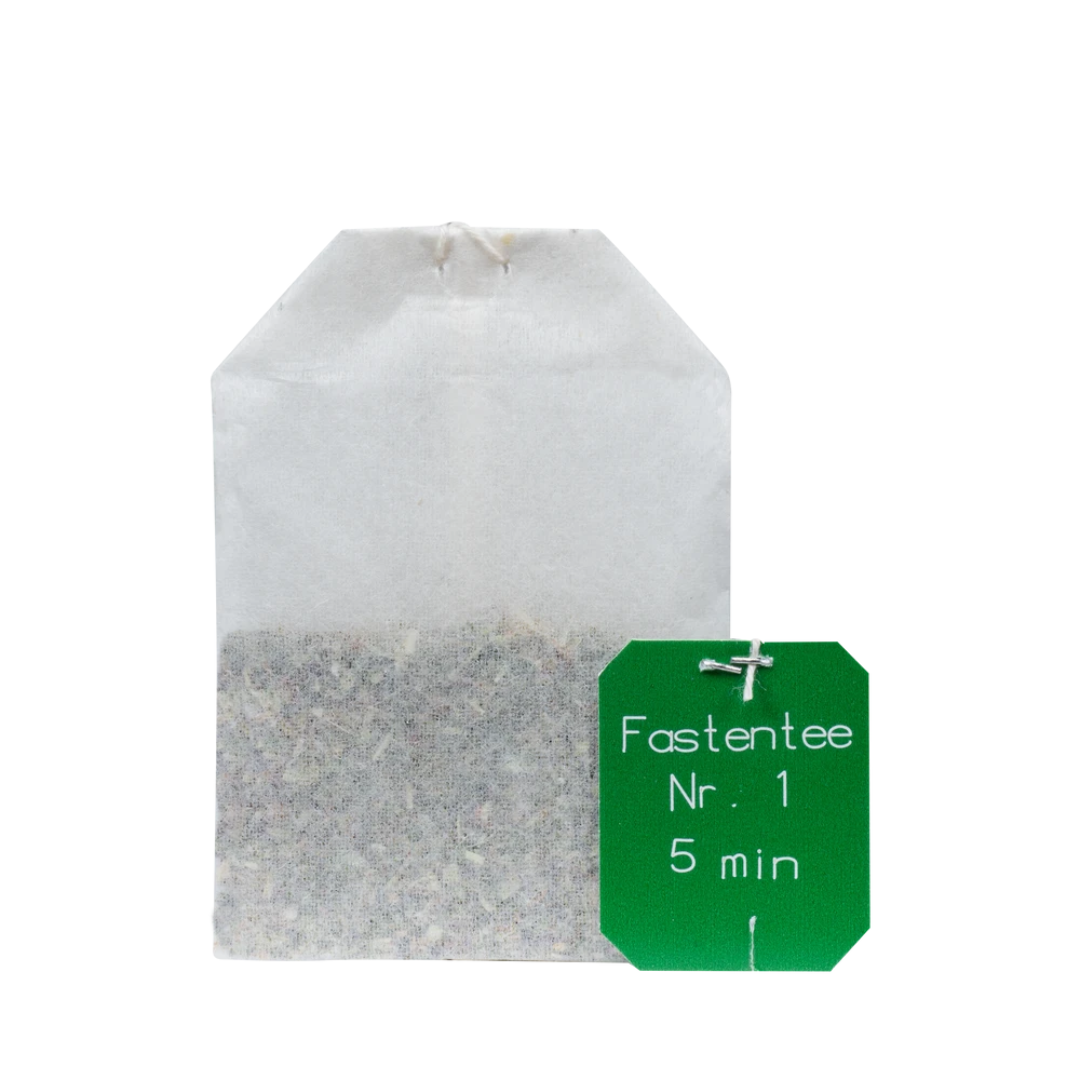 Salus Fasten Tee Nr. 1 Bio Teebeutel einzeln – Basischer Kräutertee mit Rosmarin, für Fastenkuren, einzelner Bio-Teebeutel.