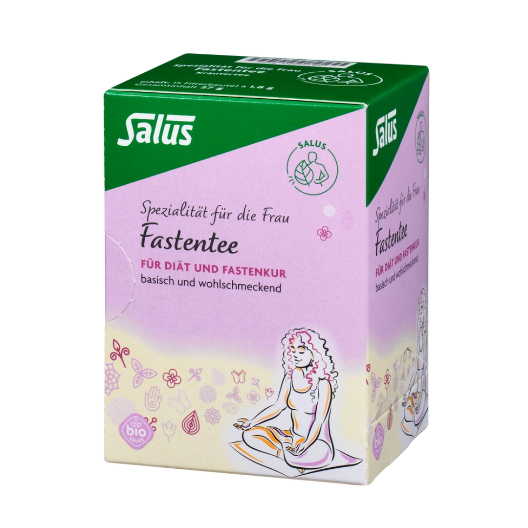 Salus Fastentee Bio – Packung basischer Kräutertee für Diät und Fastenkur