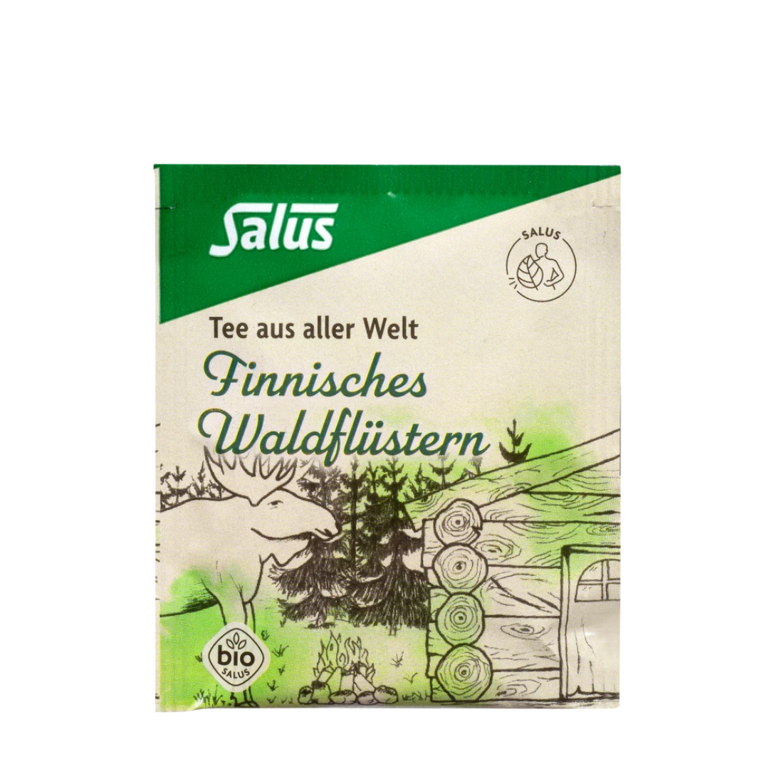 Salus Finnisches Waldflüstern Tee – einzelner Bio-Umbeutel mit Cranberry-Früchtetee