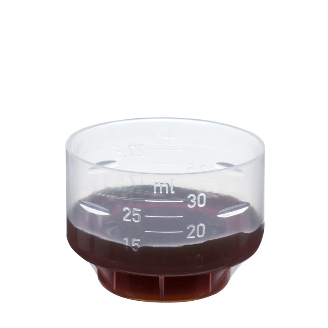 Salus Floradix Eisen plus B12 – Dosierbecher mit 30 ml Skala und Tonikum