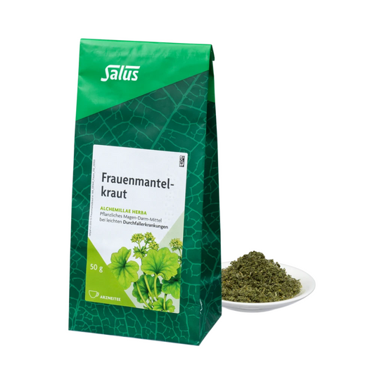 Salus Frauenmantelkraut Arzneitee 50 g – lose Kräuterpackung für Magen-Darm-Beschwerden und leichte Durchfallerkrankungen