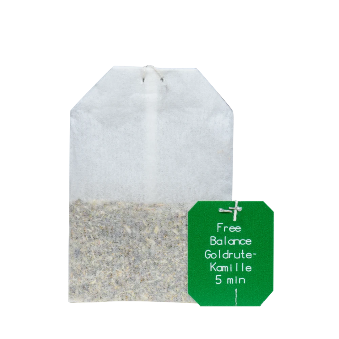 Salus Free Balance Goldrute-Kamille Bio Kräutertee – einzelner Teebeutel, basischer Tee mit 13 wertvollen Kräutern