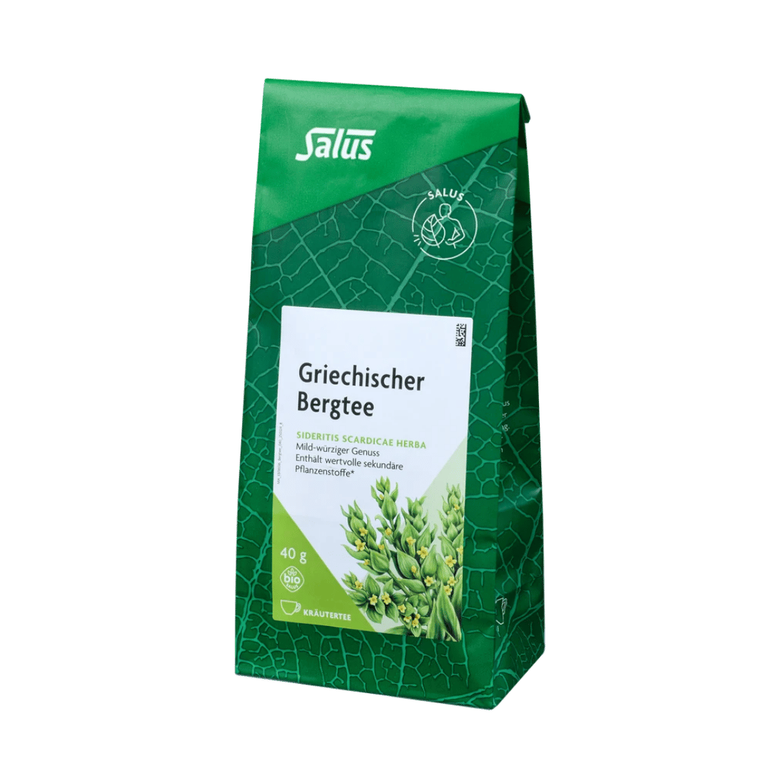 Salus Griechischer Bergtee – loser Bio Kräutertee aus Sideritis scardica, 40 g Packung