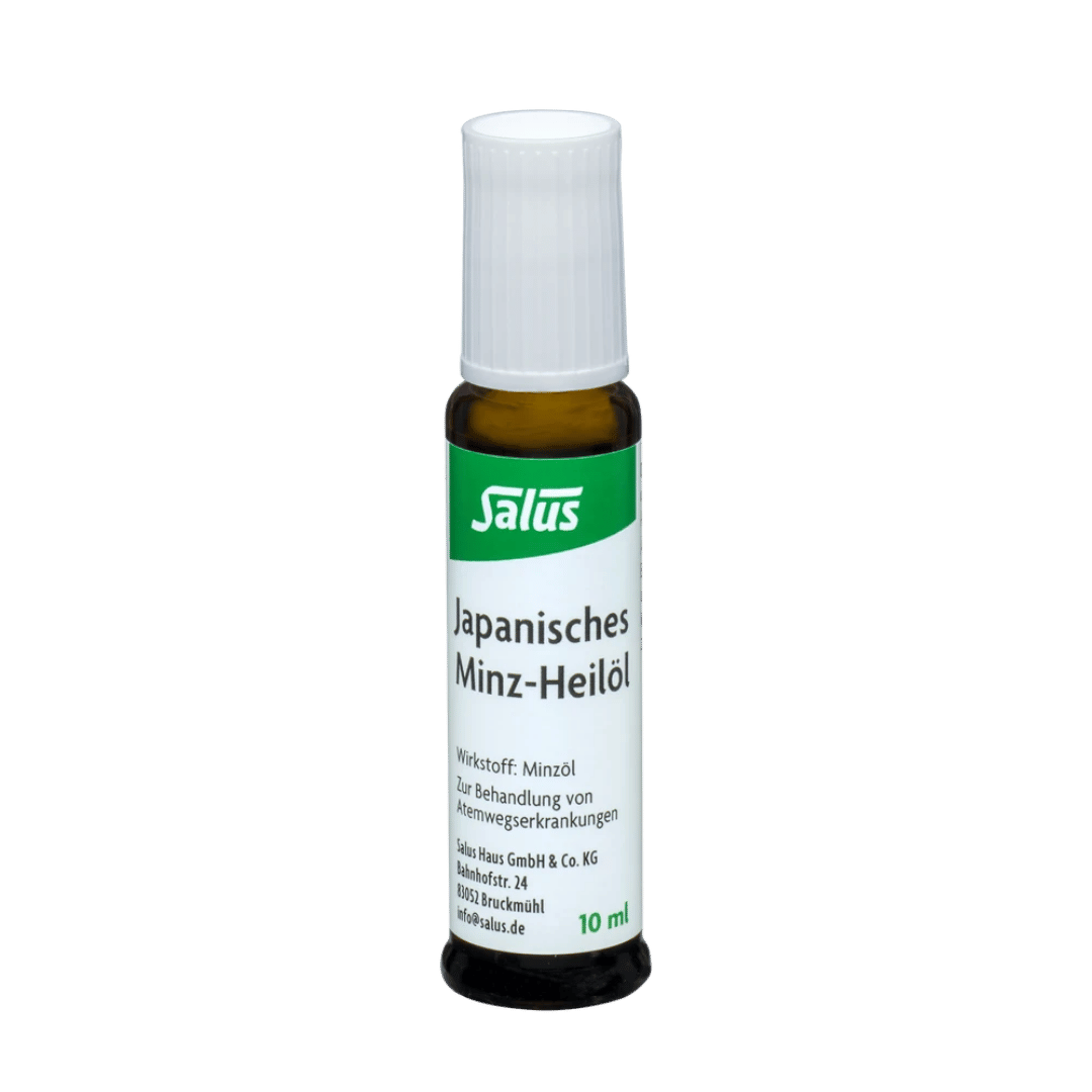 Salus Japanisches Minz-Heilöl – 10 ml Flasche mit Minzöl zur Behandlung von Atemwegserkrankungen