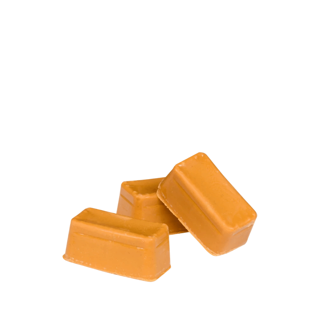 Salus Knochen-Komplex Osteo Bites - drei orangefarbene Kaukapseln mit Calcium und Vitamin D für starke Knochen